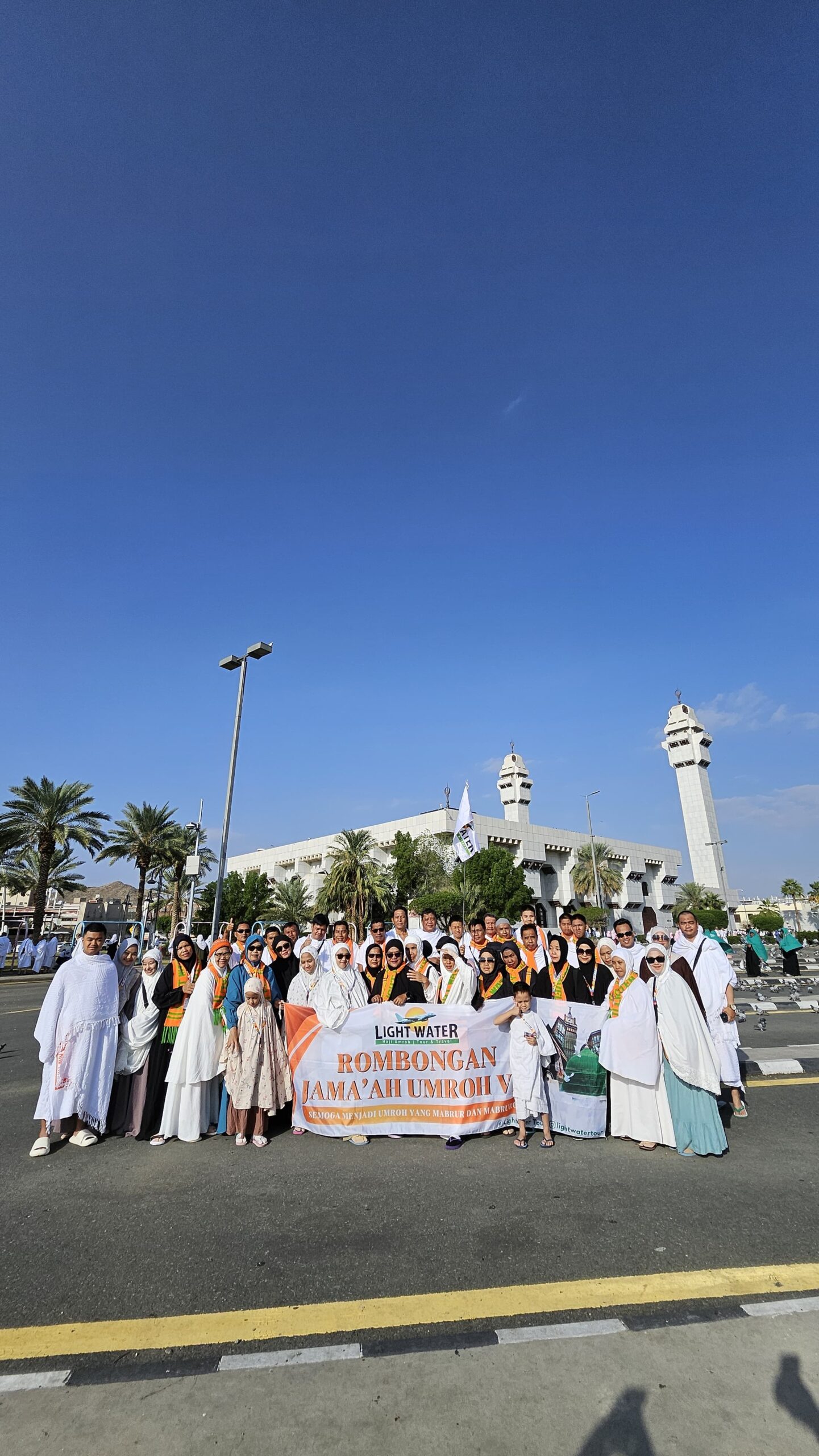 Dokumentasi Jemaah Umroh Jambi di Masjid Nabawi